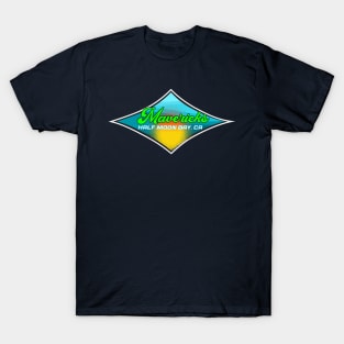 Mavericks California Breaks Half Moon Bay -CA T-Shirt